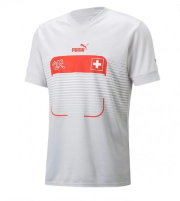 Switzerland Replica Away Stadium Shirt World Cup 2022 Short Sleeve